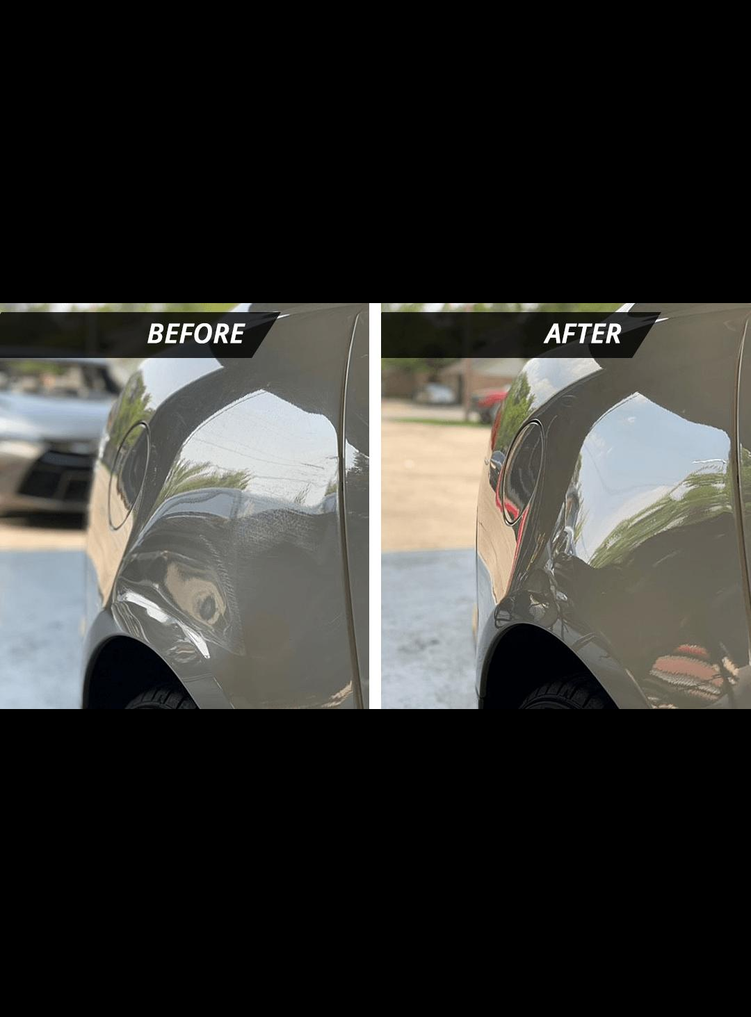 Large dent removal result